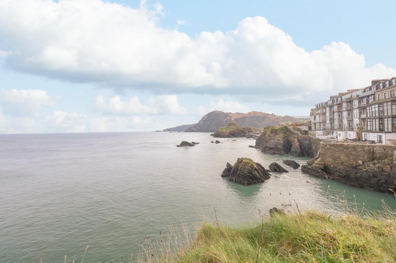 Oceans Side Lägenhet Ilfracombe Exteriör bild